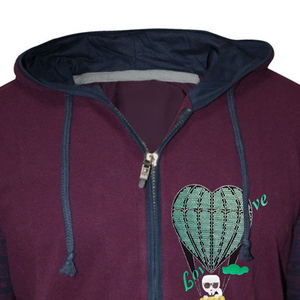 Sweat à capuche personnalisé avec strass pour homme, sweat à capuche lourd à fermeture éclair intégrale, nouveau sweat à capuche avec strass de haute qualité pour le streetwear - Product Image 2