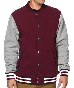 Las mejores chaquetas Varsity de lana de algodón de hilo, chaquetas Varsity de lana de algodón personalizadas de EE. UU., chaquetas Varsity de lana de algodón de cualquier tamaño - Product Image 1