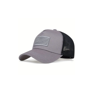 Gorra de béisbol de algodón ligero para hombre, ajustable, diseño de malla transpirable para primavera, verano y otoño - Product Image 4