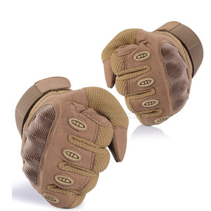 Gants tactiques respirants durables pour hommes avec écran tactile pour une utilisation en extérieur en cuir - Product Image 4