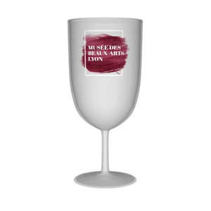 Bicchieri da vino personalizzati per eventi in polipropilene (PP) con stampa digitale, nessun minimo d'ordine, prodotti in Francia - Product Image 2