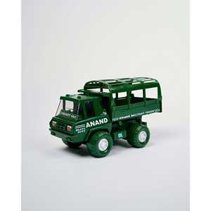 Camion militaire jouet ANAND pour enfants, en plastique et métal, idéal pour jouer, en promotion, idée cadeau - Product Image 1