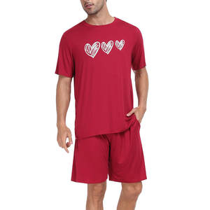 เสื้อยืดและกางเกงขาสั้นเด็กผู้ชาย ผ้าโพลีเอสเตอร์/คอตตอน สวมใส่สบาย ลายปัก สไตล์สตรีทแฟชั่น ชุดเซ็ต 2 ชิ้น สำหรับผู้ชาย ระบายอากาศได้ดี - Product Image 2