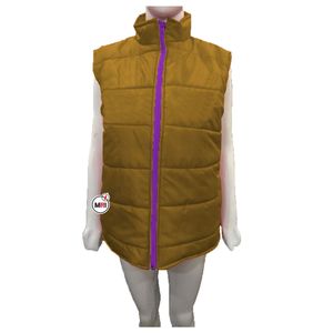 Chaleco Acolchado de Invierno para Hombre, Ultraligero, de Poliéster, Cortavientos, Impermeable, con Cuello Alto, Estampado de Logotipo, Plegable, Delgado, Informal - Product Image 5