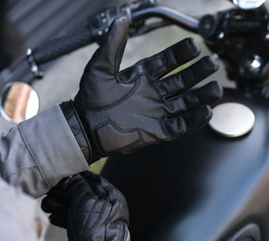 Nuevo estilo para hombre Guantes de carreras de impacto de dedo completo Guantes de moto de cuero para deportes de verano para hombres - Product Image 4