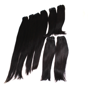 High Quality Natural bone straight human hair, human hair <b>crotchet</b> Hair Bundle Loose Deep Wave Yaki Bulk Hair - Product Image 6