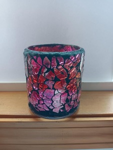 Modern Style Beeswax Mosaic <b>Tealight</b> Holder Elegant Decorative Votive <b>Candle</b> Holder Handmade Highly <b>Scented</b> Wedding Decor Home - Product Image 6