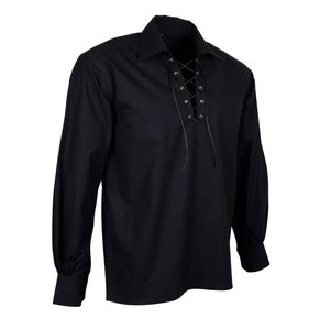 Chemises Jacobite en tissu sergé de couleur personnalisée, service OEM, fournisseur professionnel à faible MOQ, toutes tailles, style formel - Product Image 6