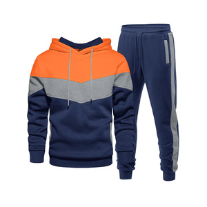 Ensemble de survêtement personnalisé avec logo imprimé, jogging unisexe, sweat-shirts respirants coupe-vent, streetwear, sweat-shirt à capuche pour homme, pantalon de survêtement, ensemble 2 pièces - Product Image 1