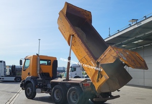 Camion benne d'occasion Renault Kerax 420 6x4 de 2004, pour transport, construction et exploitation minière, boîte automatique ou manuelle - Product Image 4