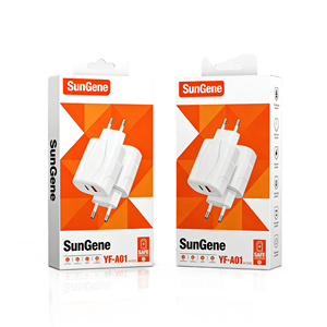 Premium Matte Finish Colorful Paper Charger <b>Box</b> Embossing ODM Custom Size Electronics Packaging for PD 20W/35W Wall Chargers - Product Image 2