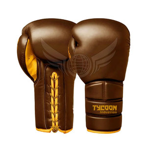 Guantes de boxeo de cuero, alta calidad, servicio OEM, el mejor Material de cuero, 2023 - Product Image 1