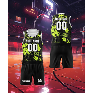Uniforme de Baloncesto Personalizable 2025 para Hombre, Ropa Deportiva para Entrenamiento de Equipo, Cómodo, Transpirable y de Secado Rápido - Product Image 1