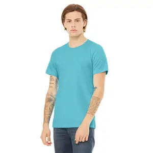 Camiseta clásica Unisex de calidad superior Bella Canvas 3001 UNISEX JERSEY TEE transpirable personalizable liso Camisetas cuello redondo