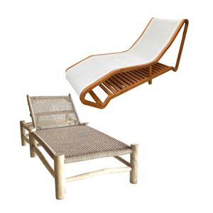 Vente chaude Mobilier de jardin et de piscine en plein air Chaise longue en bois de teck Lit de soleil super confortable Salon de piscine en bois Usine directe - Product Image 6