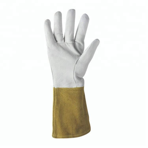 Gants de soudage pour une protection maximale contre la chaleur et les flammes Paume à couches supplémentaires Idéal pour les fours industriels et les environnements d'atelier - Product Image 3