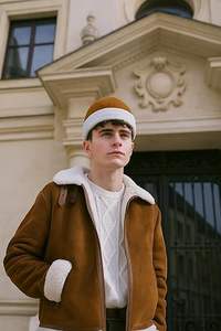 Gorros de Lana/Algodón Transpirables e Impermeables con Diseño Jacquard Unisex para Adultos, Servicio OEM, Venta al Por Mayor, Personalizados, Alta Calidad, Nuevo Diseño 2025 - Product Image 3