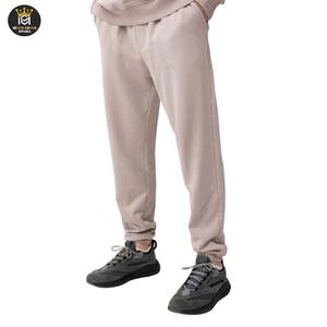 กางเกงผ้าซักเหงื่อของผู้ชายกางเกงเอวกลางเอวกลางสำหรับฟิตเนสฟิตเนสเล่นกีฬา - Product Image 1