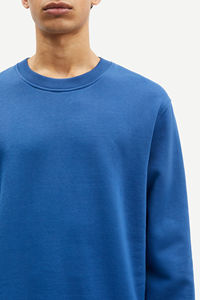 Diseño de manga larga de moda para comodidad Hombres elegantes Sudadera Algodón suave Color sólido con logotipo personalizado y bordado OEM - Product Image 6