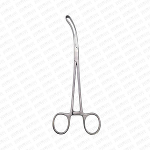 Fórceps hemostáticos Teale Vulsellum, manual de acero inoxidable, reutilizable, esterilizado a alta temperatura, agarre quirúrgico - Product Image 1