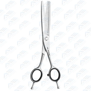 กรรไกรซอยผมสแตนเลส Barber Salon ยี่ห้อ Apto Enterprises รุ่น AE-6733 เป็นมิตรกับสิ่งแวดล้อม ใช้ซ้ำได้ ออกแบบตามสั่ง - Product Image 5