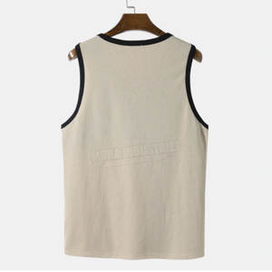 Camisetas de Tirantes Deportivas Personalizadas para Hombre, de Algodón/Fibra de Bambú, Secado Rápido y Transpirables, Alta Calidad, Venta al Por Mayor, para Gimnasio - Product Image 2