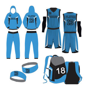 Uniformes de Baloncesto Personalizados 2026, Conjuntos de Equipación para Clubes y Equipos, Transpirables, Tallas Grandes, Impresión por Transferencia de Calor, 100% Poliéster, Logotipo Personalizado - Product Image 4