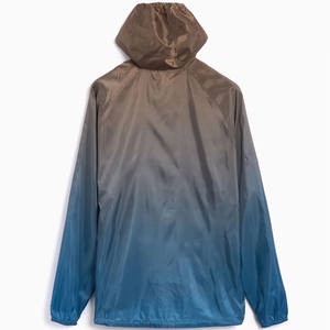 Chaqueta Cortavientos Personalizada OEM 2026 para Hombre, Impermeable, Cortavientos, para Deportes al Aire Libre, con Capucha, para Correr - Product Image 2