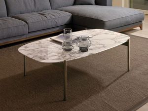 Table basse ronde moderne la plus vendue table basse en béton unique de luxe conçoit des tables basses européennes pour meubles de maison - Product Image 5