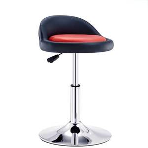 Taburete <span class=keywords><strong>de</strong></span> Bar Giratorio Ajustable <span class=keywords><strong>de</strong></span> Estilo Italiano Moderno con Base <span class=keywords><strong>de</strong></span> Metal y <span class=keywords><strong>Material</strong></span> PU para Uso en Hoteles, Restaurantes y Cocinas - Product Image 4