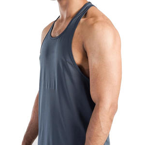2025, la camiseta sin mangas de algodón para hombres más vendida, ropa de entrenamiento de alta calidad con impresión de logotipo personalizado, transpirable para adultos - Product Image 3