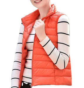 Chaleco acolchado para mujer, acolchado ligero y cálido, chaleco acolchado para mujer, Modelo resistente al agua y al viento - Product Image 3