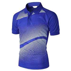Polyester sublimation polo hommes impression personnalisée vêtements de sport de sport de sport fabricant d'usine doux tissu de performance durable - Product Image 6