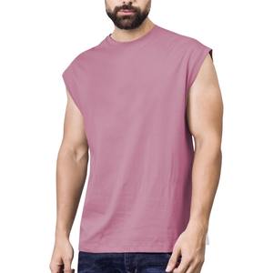 À la mode hommes débardeur écologique séchage rapide décontracté mode sans manches été chemise 100% coton confortable respirant matériel - Product Image 3