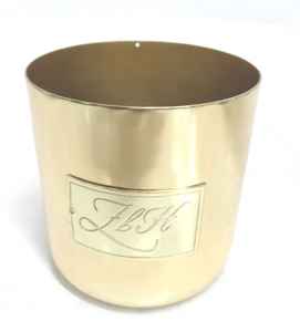 โหลเทียนนิกเกิลโบราณสำหรับตกแต่งห้องนั่งเล่นและตกแต่งโต๊ะทำด้วยมือ - Product Image 3