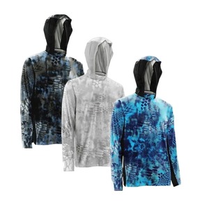 Camisetas de Pesca Personalizadas con Sublimación de Tinta, Manga Larga, Protección UV, con Capucha, Secado Rápido, Fáciles de Lavar - Product Image 6