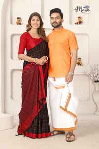 เสื้อ fabfabzoneindia พร้อมทำ dhoti กับ Saree ชุดคำสั่งผสม - Product Image 4