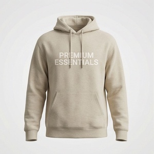 Sweat à capuche personnalisé brodé pour l'automne, en molleton de coton, coupe oversize, écologique, pour événements, OEM, commande en gros, sur mesure - Product Image 1