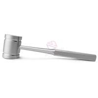 Tête en acier inoxydable de maillet chirurgical bricolage de qualité supérieure avec implant osseux de levage de sinus de chirurgie plastique marteau de meilleure qualité