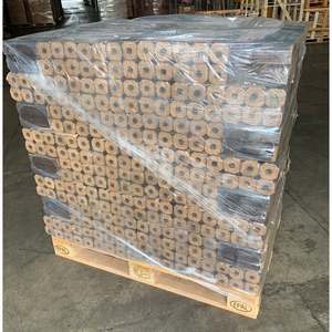 Premium Dry Hardwood <b>Wood</b> Briquette Renewable Energy Fuel with Custom Packaging - Product Image 1