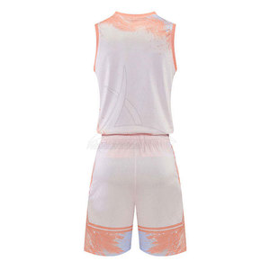 Uniforme de basket-ball professionnel respirant à manches courtes, couleurs et tissus personnalisés, vêtements de sport de haute qualité pour hommes - Product Image 6