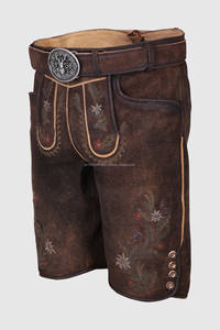 Personnalisé en gros allemand Trachten bavarois hommes Kurze Lederhose pour hommes pour une nouvelle saison 2024 oktuberfest - Product Image 6