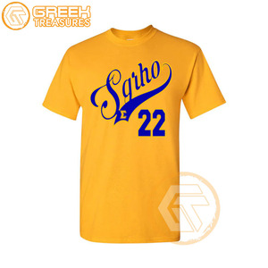 Sigma Gamma Rho personnalisé T-Shirt pour femme Vêtements de sororité Jersey de coton T-shirt respirant de haute qualité Vêtements grecs pour femme - Product Image 5