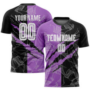 ชุดฝึกซ้อมฟุตบอลประสิทธิภาพสูง ผ้าโพลีเอสเตอร์ 220 GSM ผู้ผลิตเสื้อฟุตบอลแบบซับลิเมชั่น - Product Image 6