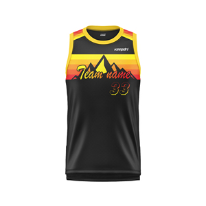 Maillot de basket-ball débardeur sans couture ensemble d'uniformes d'entraînement double tissu évacuant la transpiration service personnalisé fabriqué au Vietnam vente en gros - Product Image 1