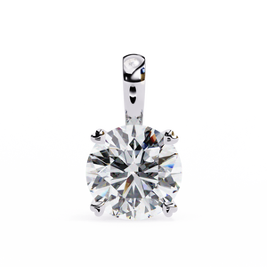 Pendentif en or 18 carats avec un magnifique diamant cultivé en laboratoire, charmants pendentifs en diamant - Product Image 3