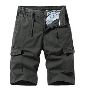 Pantalones cortos Cargo de la mejor calidad para hombre, ropa de abrigo informal transpirable para gimnasio, pantalones cortos Cargo con múltiples bolsillos personalizados de secado rápido para correr - Product Image 4