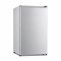 Mini-réfrigérateur 80L 82L, nouveau design, porte simple, portable, économie d'énergie, petit refroidisseur pour dortoir, bureau, chambre d'hôtel
