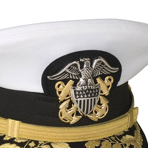 Cosplay de Halloween, gorra de oficial con insignia de águila, suministro de disfraces de fiesta de Halloween, gorra de pico de oficial, sombrero de capitán táctico de buena calidad - Product Image 3