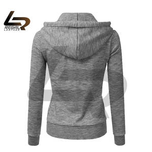 2025 personnalisé unisexe décontracté à manches longues sweat à capuche zippé haute qualité tissu hiver saison col à capuche 3D broderie Streetwear - Product Image 2